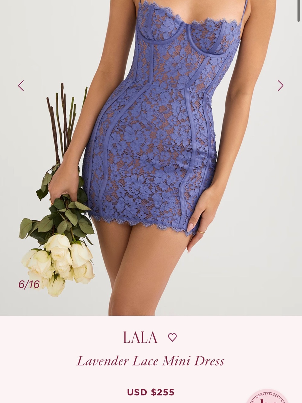 House of CB lace dress - Picture 7 of 7